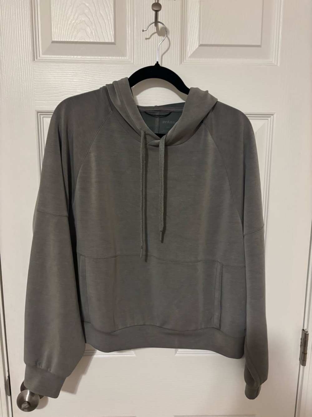 Prana Women's Gray Pullover Hoodie Butter Soft Material
